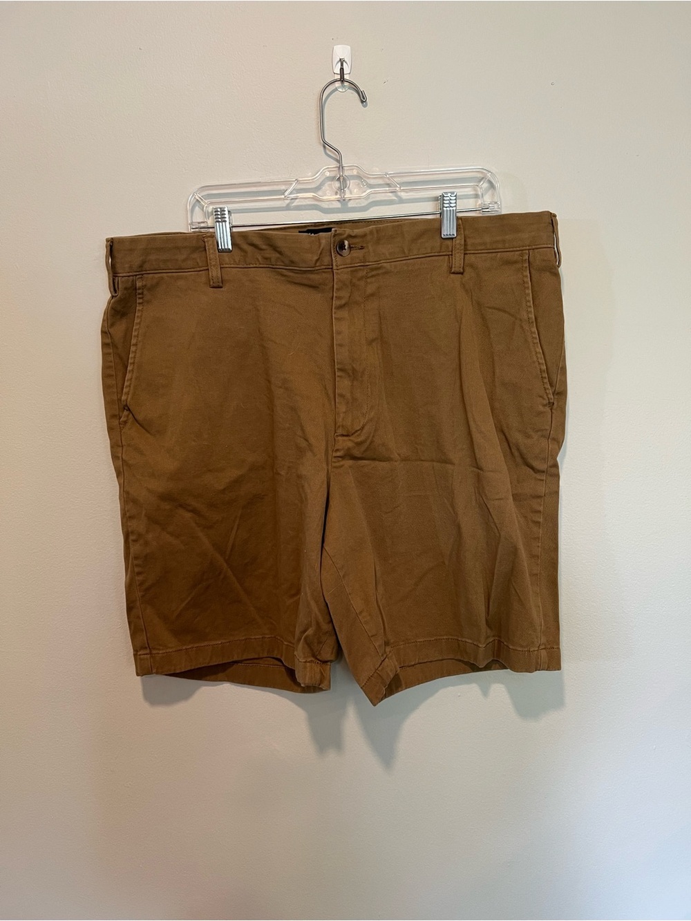 Nautica Deck Short Classic Fit Stretch Men’s Vintage Shorts Brown Size 40W
